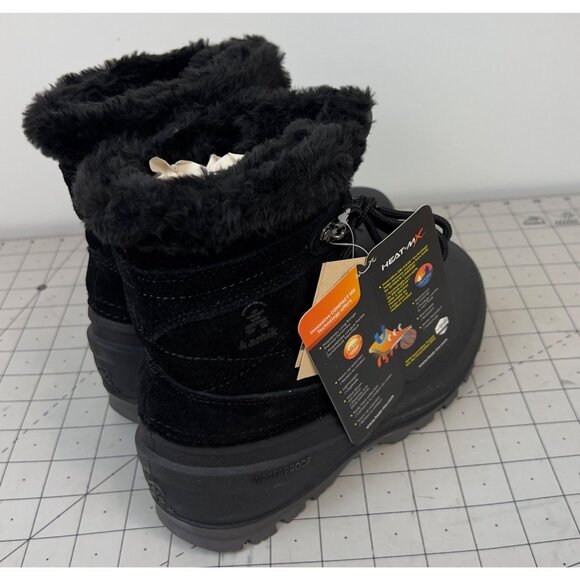 Kamik Women’s Snowvalley 5 Winter Snow Boots Sz. 6 Black Waterproof With Tags - Picture 3 of 6